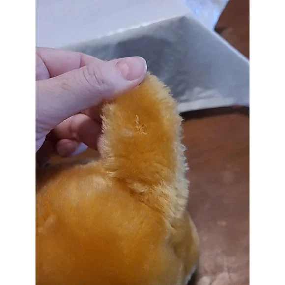 Vintage Disney PLUTO 10" Plush! Original Pluto Dog Walt Disney Tan Red Black - Picture 7 of 9